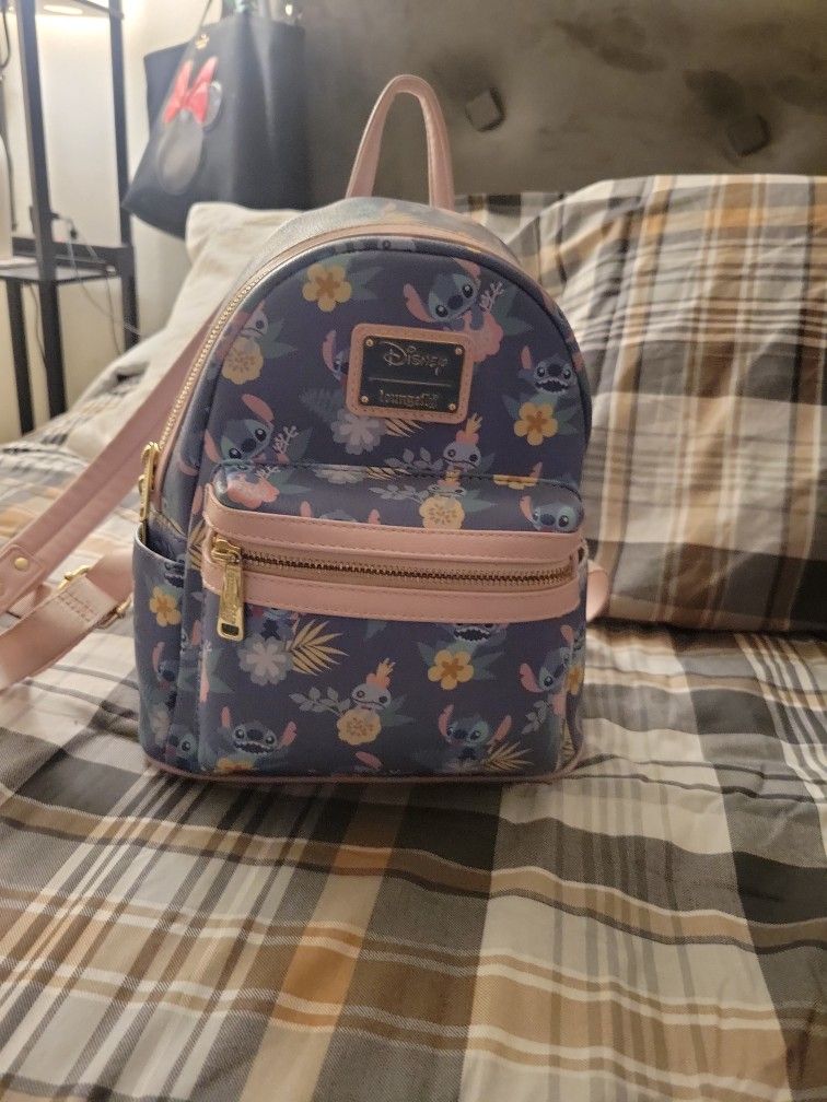 Stitch Disney Backpack New Used