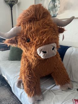 Giant Highland Cow Plush