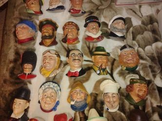 Chalk heads made in England $25 each