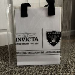 Invicta x Las Vegas Raiders Clear Totes 👜 