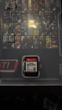 nintendo switch super smash bros ultimate game