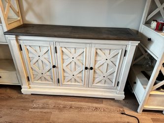 Ashley Furniture Server And Shelves