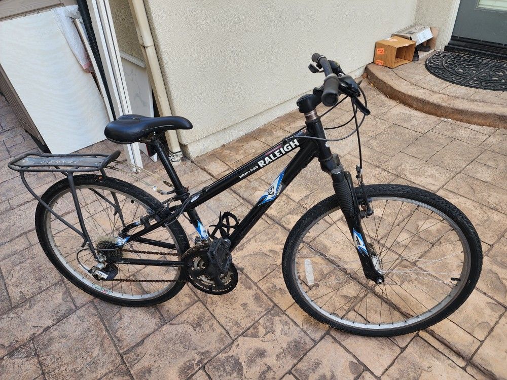 Loaded Raleigh Mojave 2.0 Mountain Bike 21 Speed Shimano Bicycle Hybrid Commuter