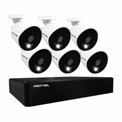 Night Owl 16-Channel 1080p Security System – 6 Cameras + 1TB