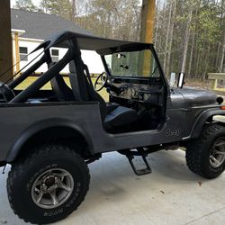 1979 Jeep Gray CJ7 V8 304