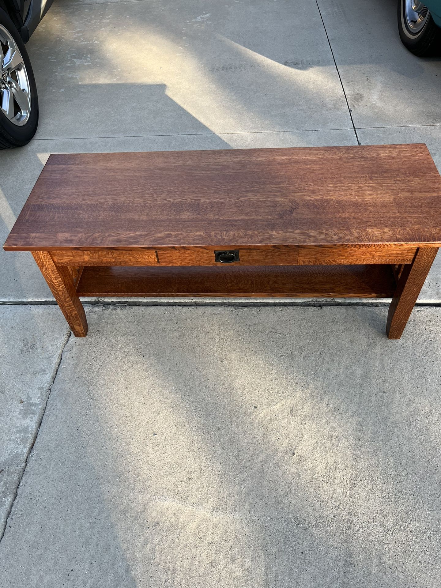 Mission Style Coffee Table For Sale