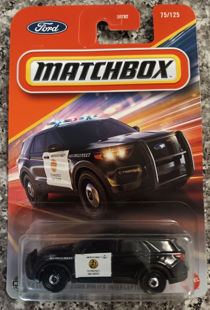 San Diego Police Car
Brand new