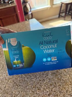 Real Coco All Natural Coconut Water 12-Pack