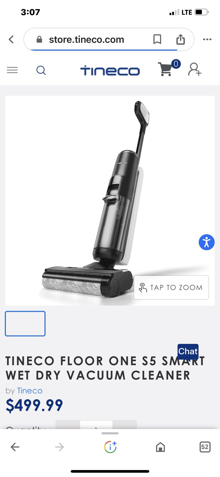Tineco Wet/Dry Vacuum/Mop