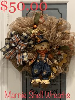 Homemade Wreath by Marnie Shell