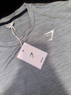Gymshark Essential Training Tee – Light Gray | NWT