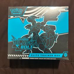Black Bolt ETB “Elite Trainer Box” 