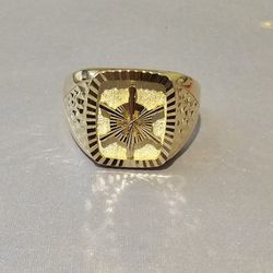 18k Saudi Gold Ring
