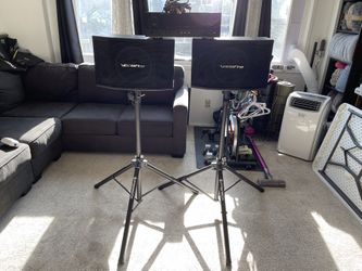 VocoPro Speakers And Rockville Amp