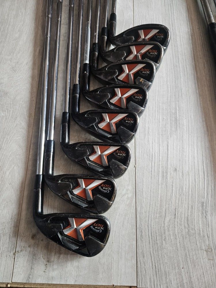 CALLAWAY X24 HOT GOLF IRON SET RH