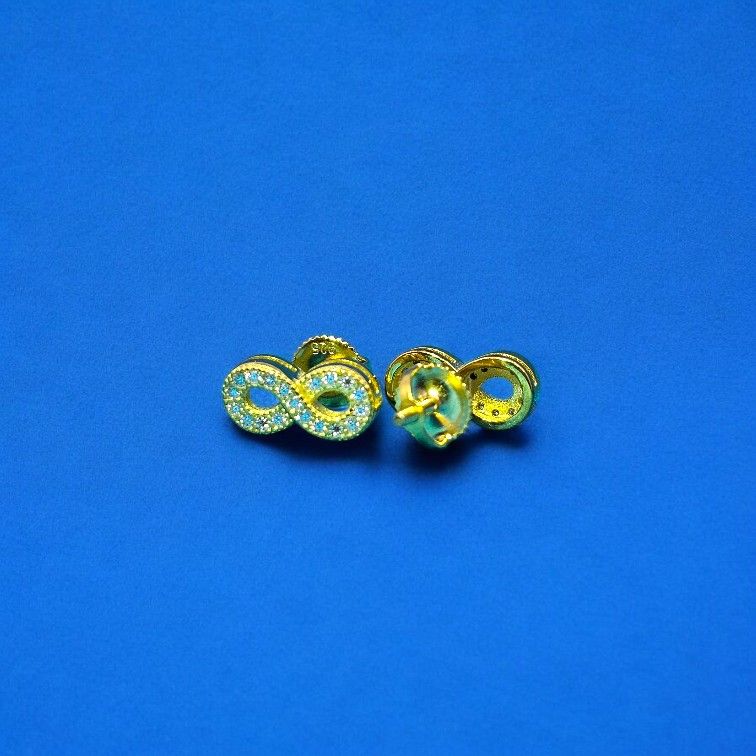 925 Silver Moissanite Forever Earrings