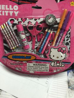Hello kitty school set