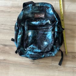 JanSport big Student Cyberspace Galaxy Backpack