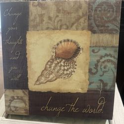 Bathroom Decor- Seashell Theme