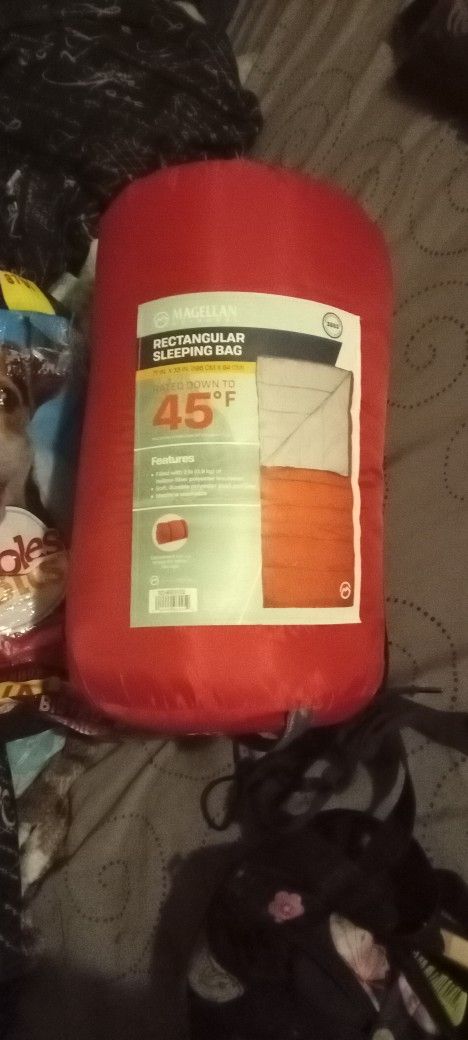 40° f magellan outdoors rectangular sleeping bag