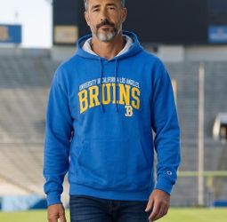 NEW UCLA Bruins Men’s Hoodie Size 2XL Blue Fleece Champion Sweatshirt Logo NWT