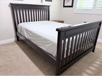 Crib Toddler Full Sized Bed Conversion