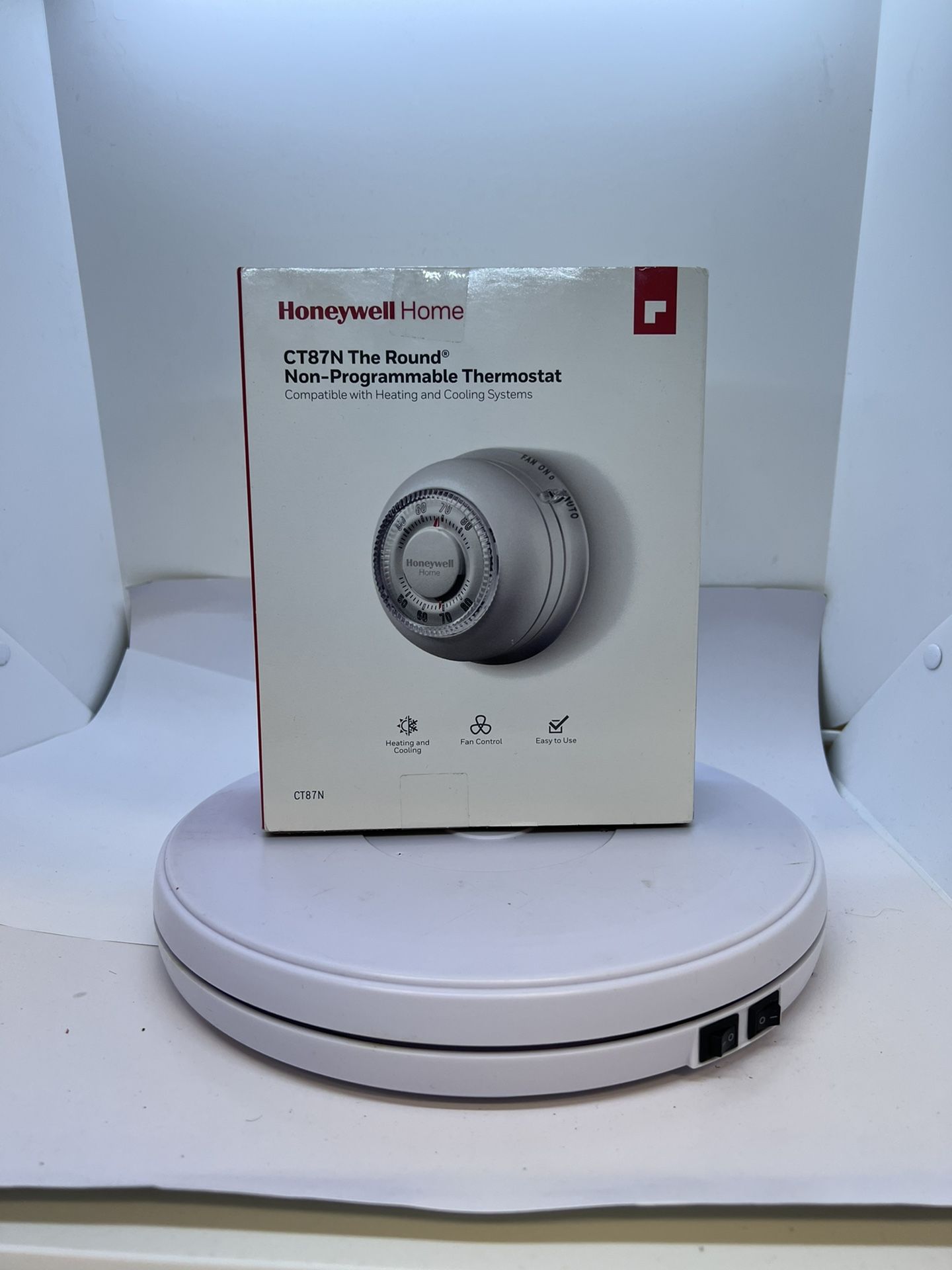 Honeywell Home CT87N The Round Non Programmable Thermostat