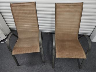 MUST SELL TODAY AUG 28TH: Two Nice Perfect Condition Patio Chairs