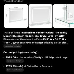 Impressions Vanity