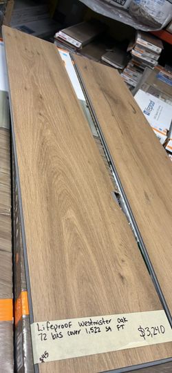 Lifeproof Westminster Oak 22 MIL x 9.06 in. W x 48.03 in. L Click Lock Waterproof Vinyl Plank Flooring (21.15 sq. ft. /Case