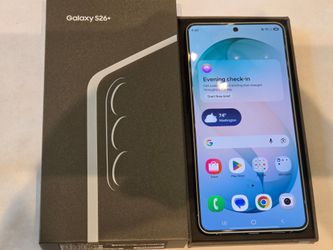New Samsung S26+ phone
