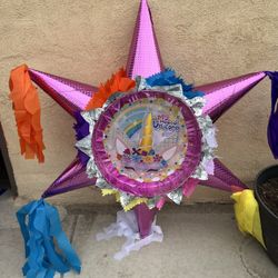 Unicorn 3D Star Pinata