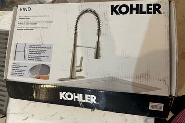 Kohler sink and faucet