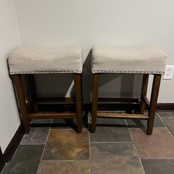 Two Bar Stools