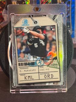 Topps Bowman Chrome 2026 Travel Tags TT-15 Munetaka Murakami RC White Sox