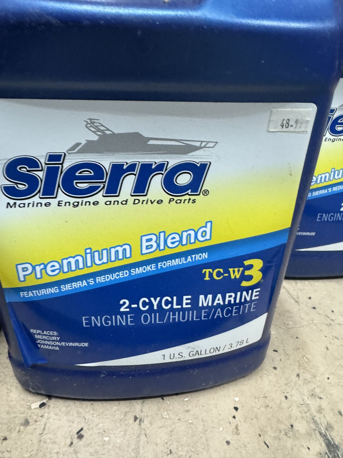 Sierra Premium Blend 2 Stroke 2 Cycle Boat Outboard Oil Gallon