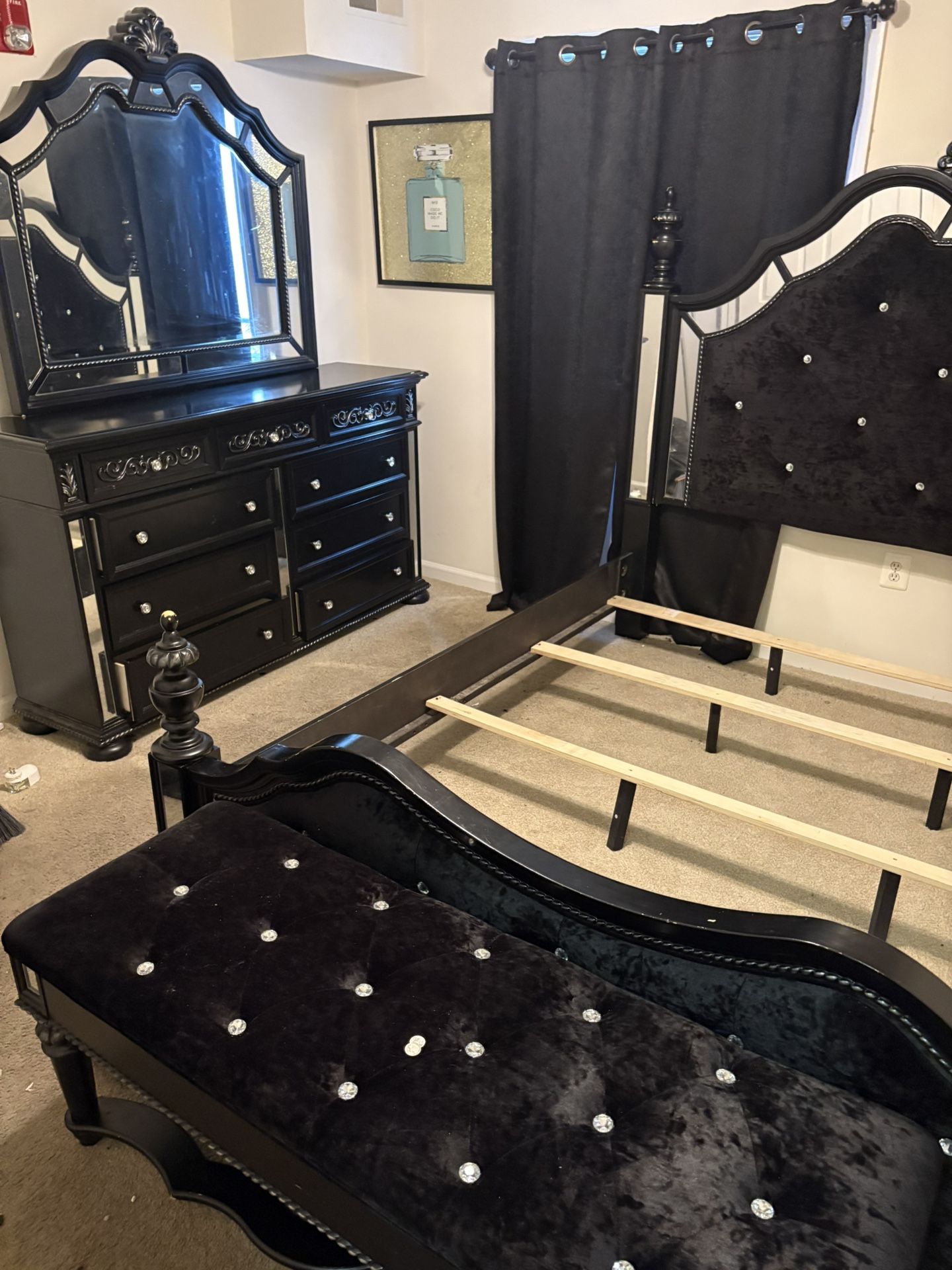 Dresser/King Bed Frame/Bench