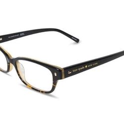 Kate Spade Lucyann Eyeglasses - OJYY Black Tortoise Fade/Demo - 49mm