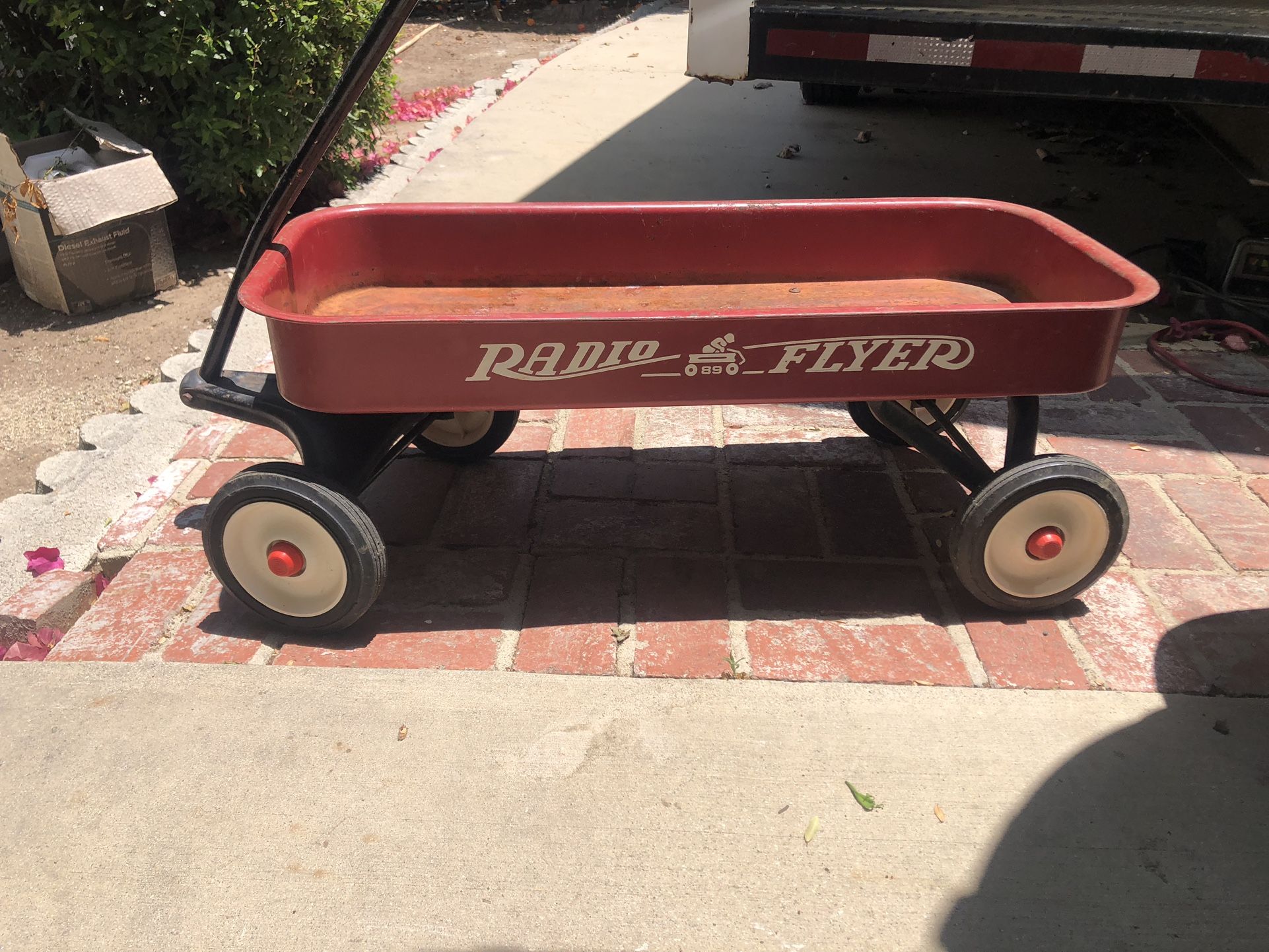 Radio Flyer Wagon Antique