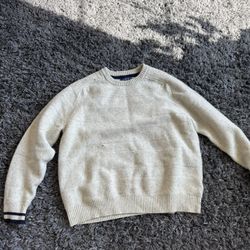 Vintage White Sweater 