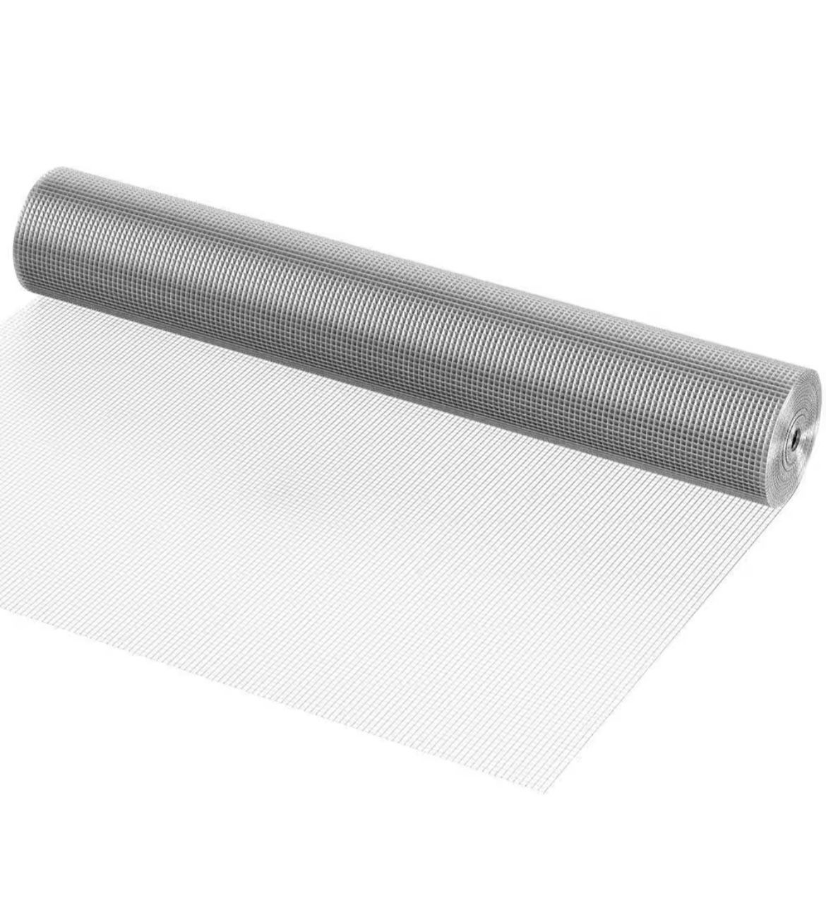 SVOPES 1/4 in. Hardware Cloth 36 in. x 50 ft. Galvanized Wire Mesh Roll for Chicken Fencing Garden Small Rodents