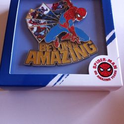 Disney Park's Jumbo Spider Man Pin