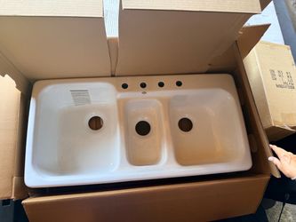 Brand new sink