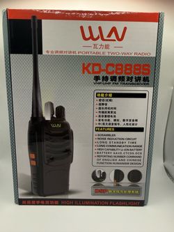 WLN BF-888S Two-Way Radios - 5W UHF Walkie Talkies - Brand N