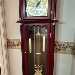 Cherrywood Grandfather Clock