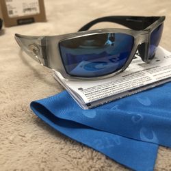 New Costa Del Mar Sunglasses. Corbina Model. 580 G Polarized