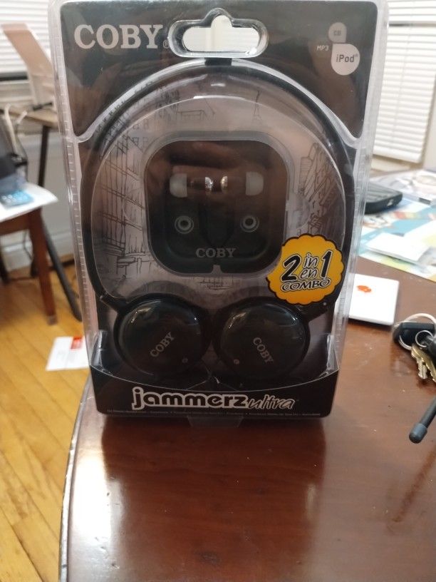 New Coby Headphones And Wired Earbuds 