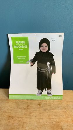 HALLOWEEN GRIM REAPER BABY INFANT SIZE 18-24 MONTHS