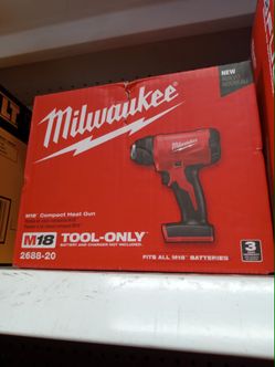 Milwaukee new heat gun
