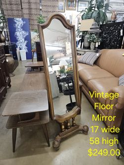 Mid Century Modern Floor MirrorWe are located at 2811 East Bell road. Another Time Around Furniture.
